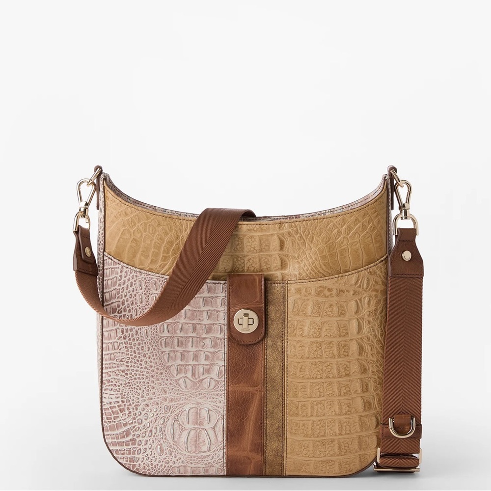 ❌SOLD❌BRAHMIN | Leia Natural Flashback Crossbody Bag NWT